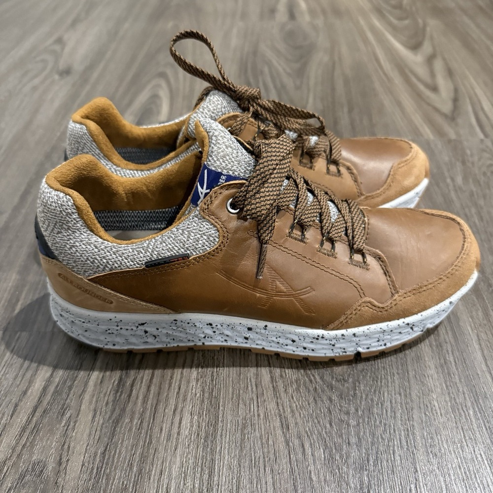 Allrounder By Mephisto Womens Daily Outdoor Tan Brown Leather Sneaker 7